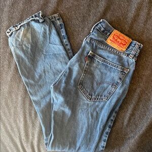 Levi's Classic Relaxed Blue Denim Jeans